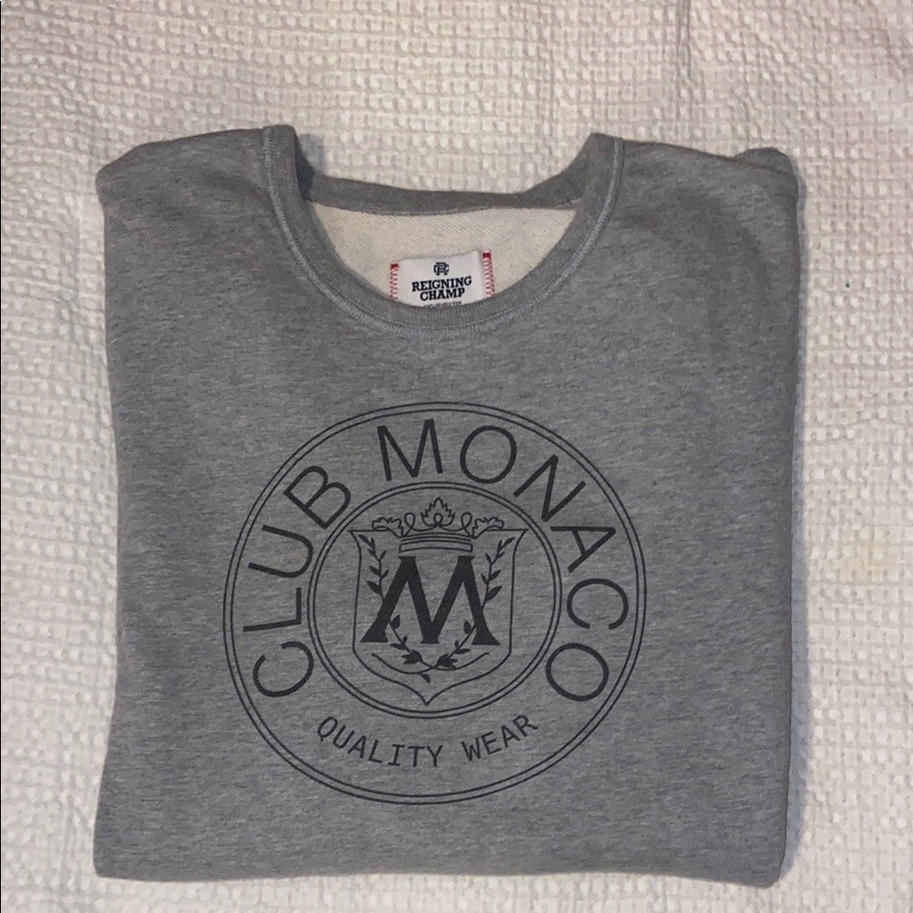 Club Monaco Gray Sweatshirt